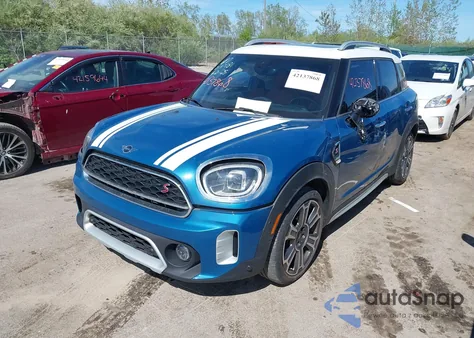 2022 Mini Countryman Cooper S из США, поврежденный, VIN WMZ53BR07N3N34260